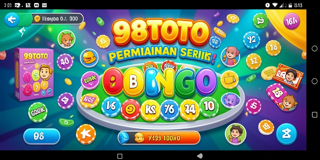 Tangkapan layar game Bingo 98TOTO menampilkan pengalaman bermain yang menyenangkan.