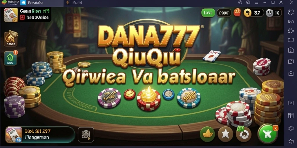 Tampilan gameplay QiuQiu yang menarik dan interaktif di DANA777.
