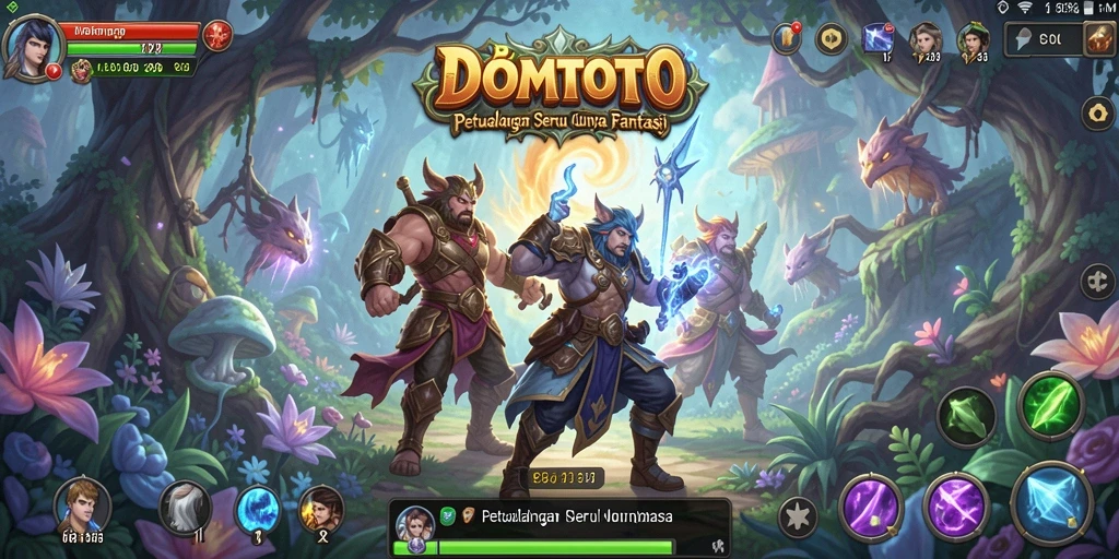 Screenshot gameplay menarik dari DOMTOTO yang menampilkan petualangan seru.
