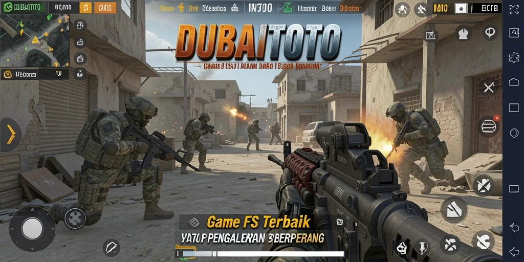 Tampilan gameplay DUBAITOTO yang mendebarkan dan penuh aksi.