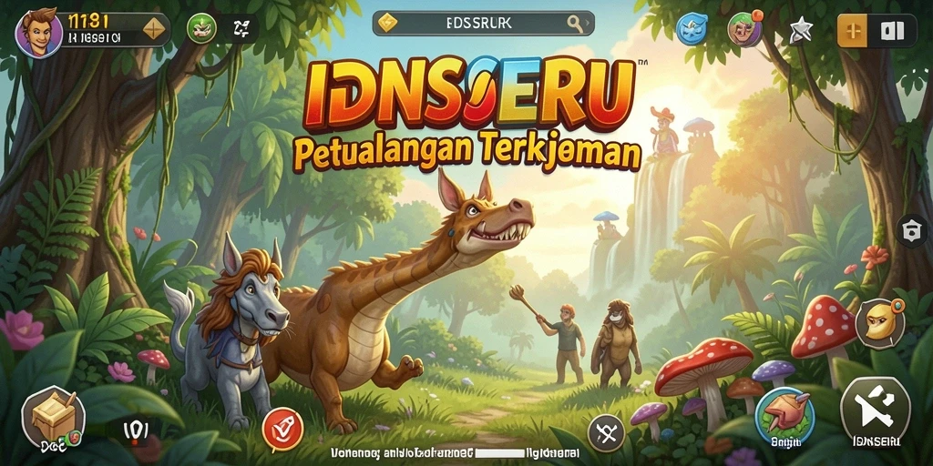 Gameplay seru dari IDNSERU dalam aksi petualangan.