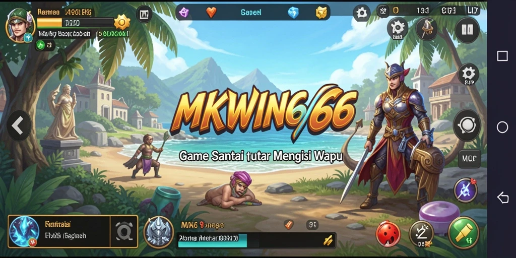Screenshot gameplay MKWIN666 yang seru dan menarik.