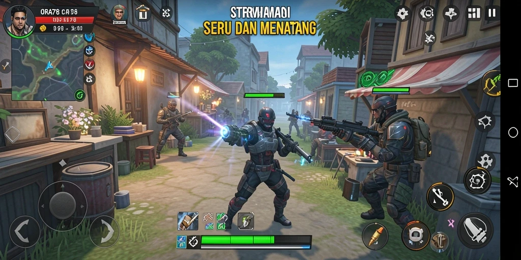 Tampilan gameplay menarik dari ORA78 yang penuh strategi.
