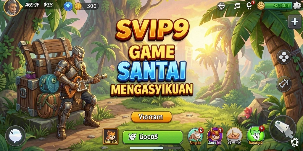 Tampilan gameplay seru dan penuh warna dari SVIP9.