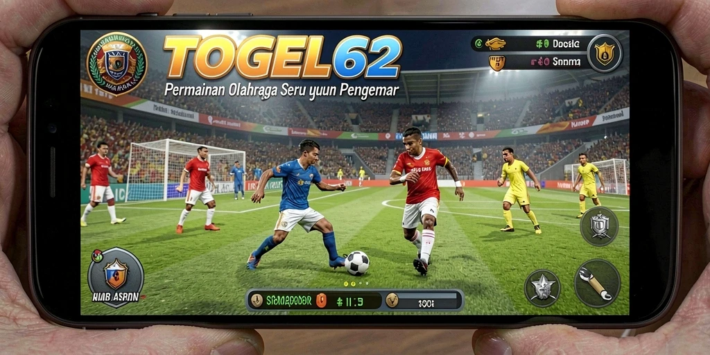 Tangkapan layar utama TOGEL62 menampilkan pengalaman bermain olahraga yang dinamis.