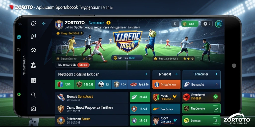 Tampilan gameplay ZORTOTO yang menarik saat memasang taruhan.